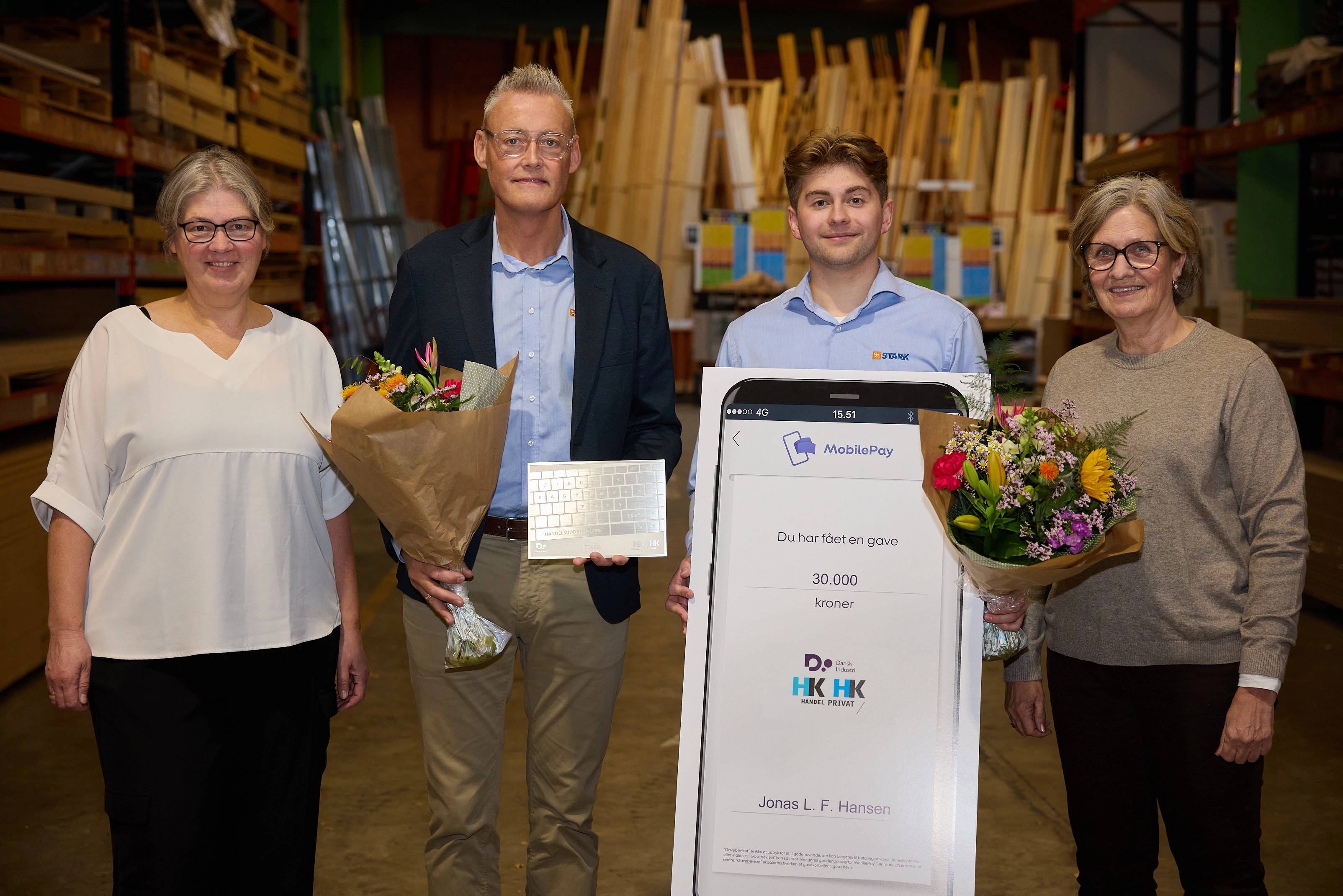 STARK DI HK Fagproevepris Vinder Jonas Lykke Fynbo Hansen Mm