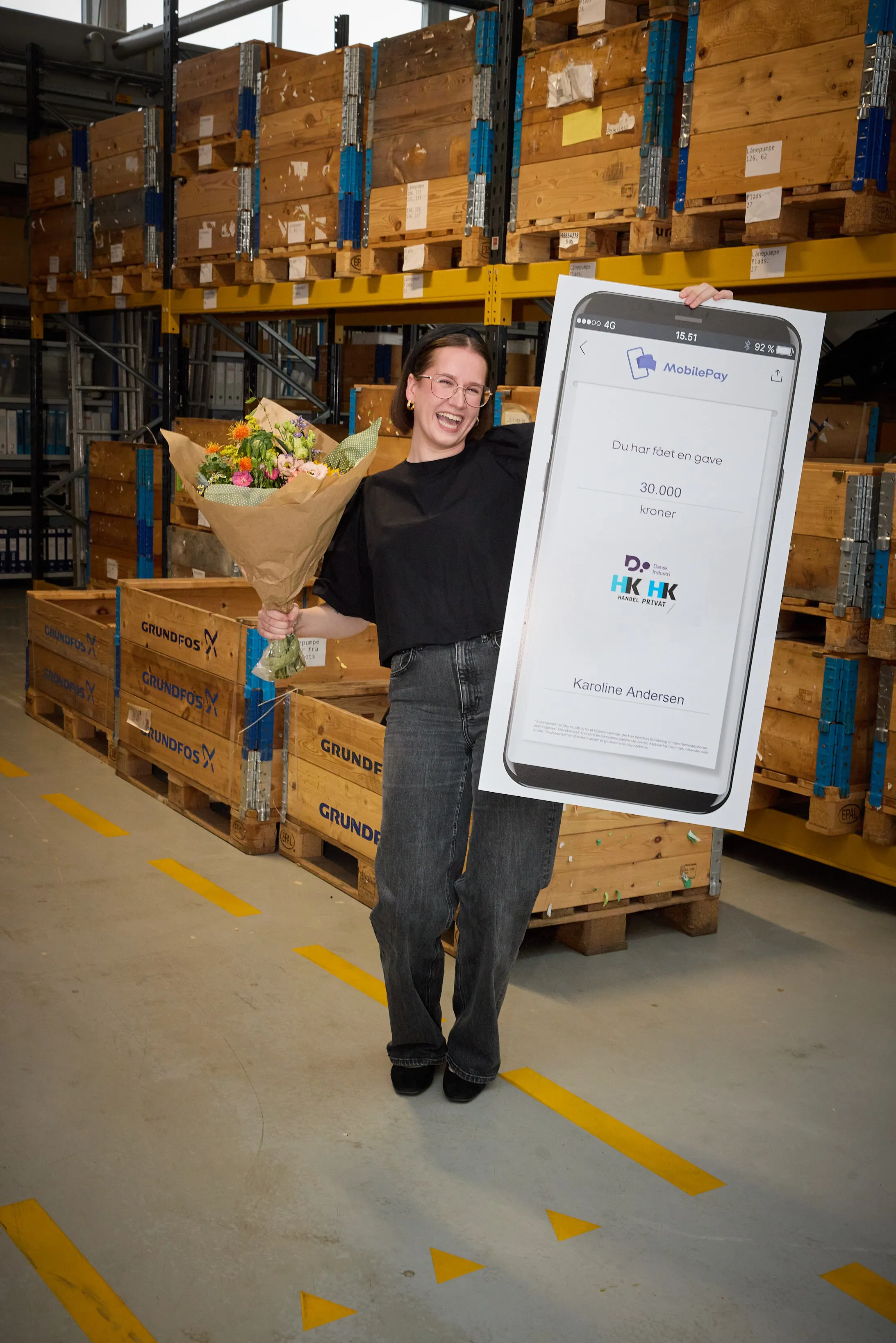 GRUNDFOS Elev Karoline Andersen Glad Vinder Af Fagprøvepris