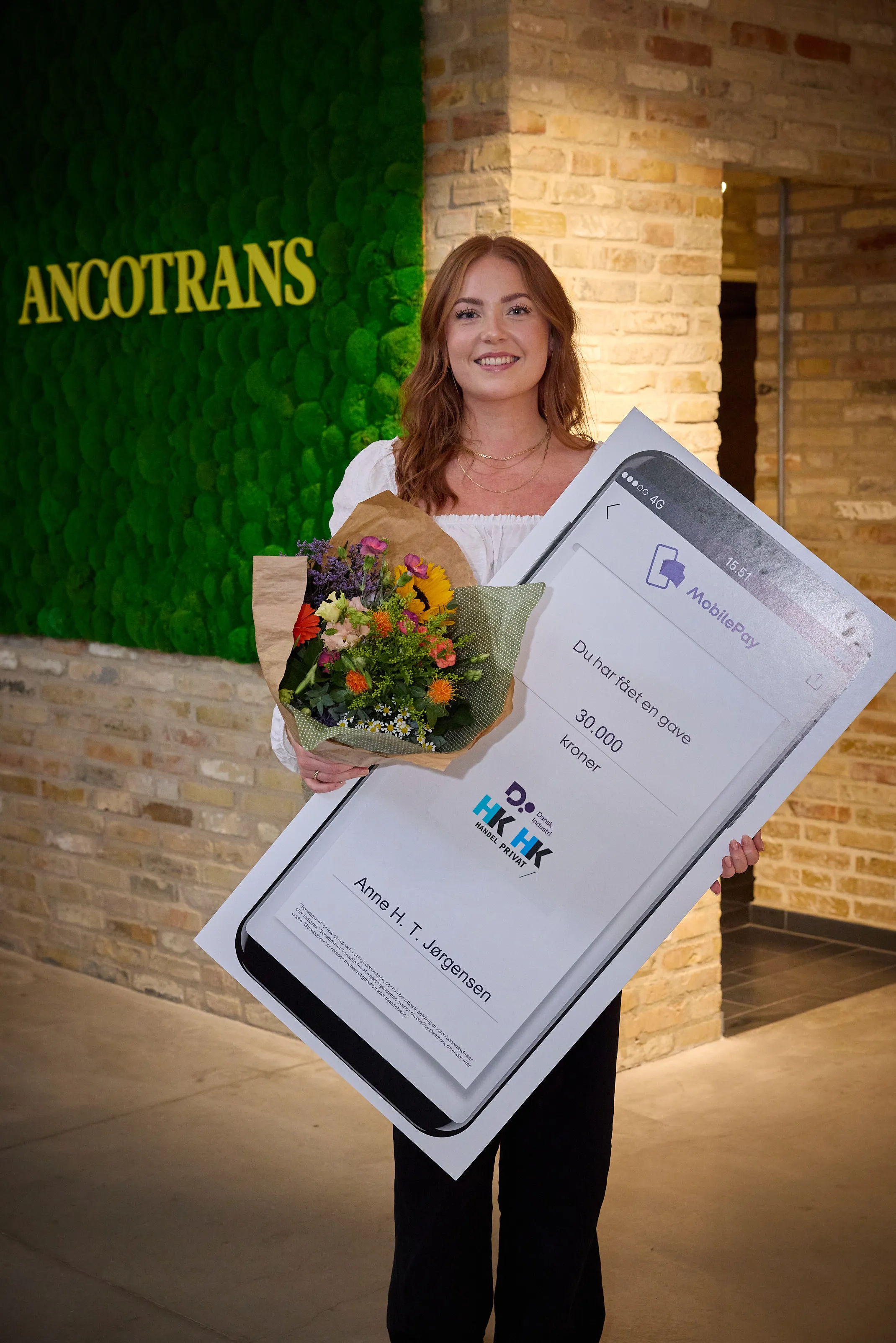 ANCOTRANS Elev Anne Helene Thousgaard Joergensen Vinder